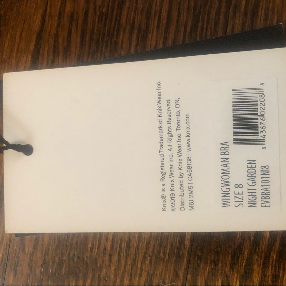 KNIX Wing Woman Bra Size 8 NWT - Picture 3 of 5
